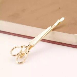 Gold Scissors Bobby Pins (pack of 2)